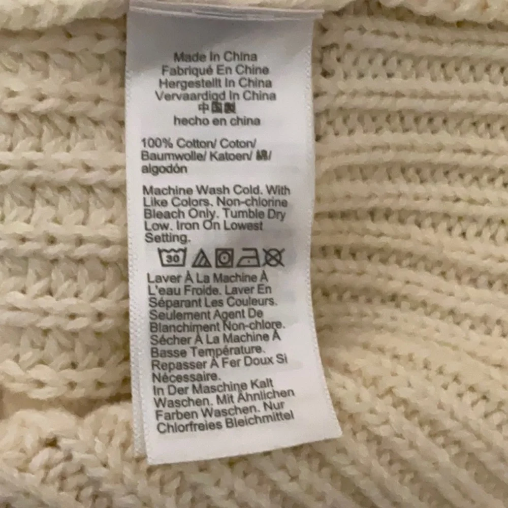 J. Crew Roll Neck Cotton Sweater Size XXS